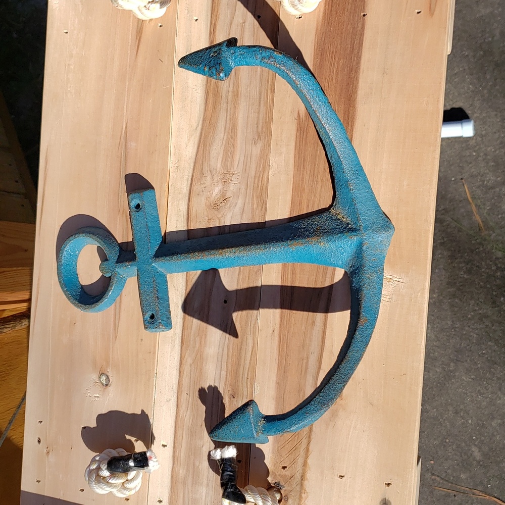 Anchor Cast Iron Rustic home decor patio